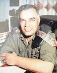 תמונה של אל"ם דוד בכר מפקד מחנה נתן בשנים 1990-1992